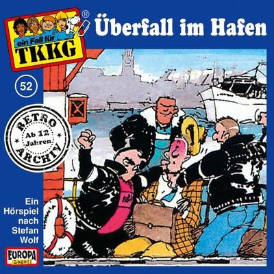 TKKG - Folge 52: Überfall im Hafen - H.G. Francis,Stefan Wolf, Audio, 4064066623371