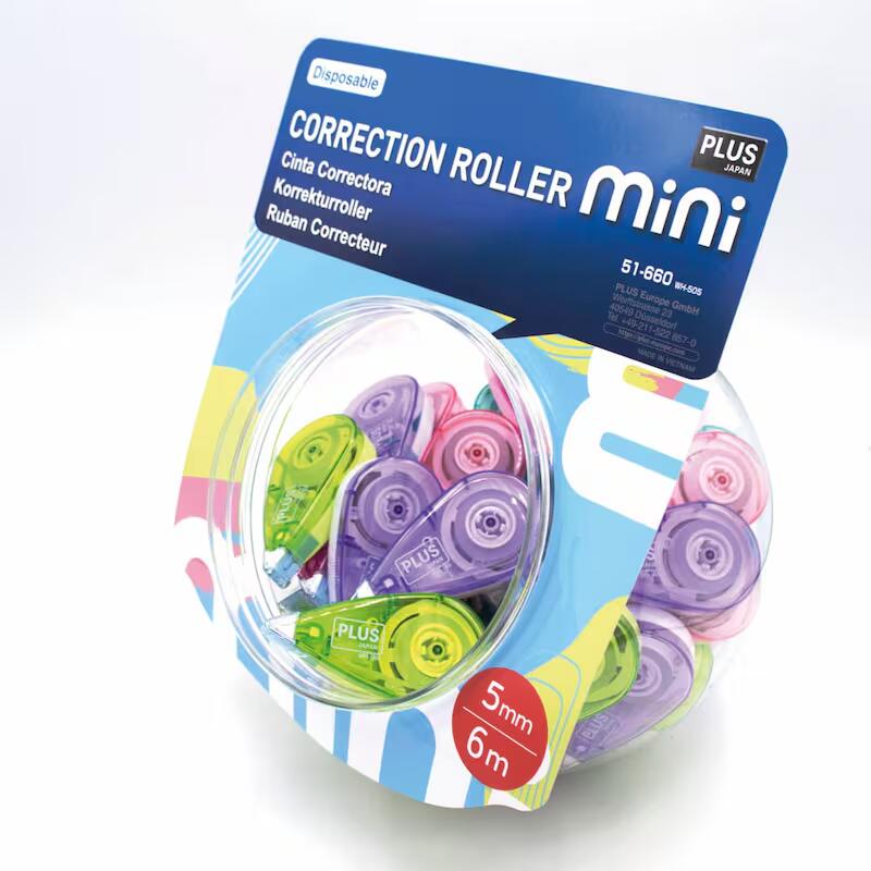 PLUS JAPAN Korrekturroller Candy JAR Pastel 5 mm 51660