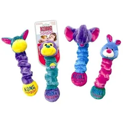 KONG Hundespielzeug Squiggles assortiert (Plüschspielzeug Hund), Hundespielzeug
