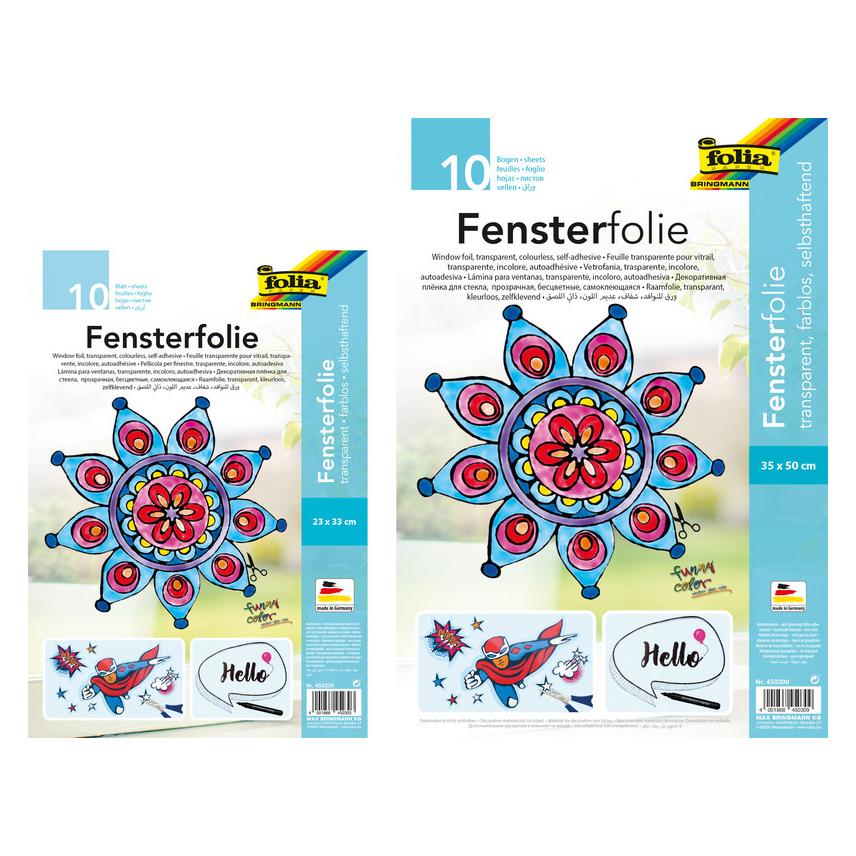 Folia Fensterfolien funny color (50 x 35 cm) (450300)