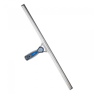 Lewi Fensterabzieher Bionic hart, für Glas, mit Gummilippe & Edelstahlschiene, Breite 55 cm