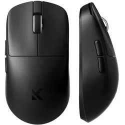Mchose L7 Ultra Plus Ultra-Lightweight Gaming Mouse Tri-Mode Black (Kabelgebunden, Kabellos), Maus, Schwarz