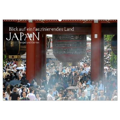 Blick auf ein faszinierendes Land - Japan 2027 (Wandkalender 2027 DIN A2 quer), CALVENDO Monatskalender