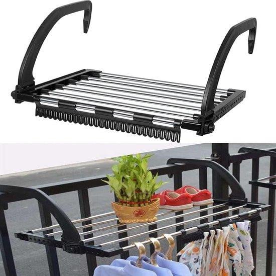 Famanu Inklapbare Wanddroger voor Balkon en Raam - 40 cm