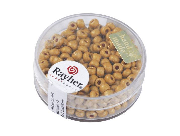 Rayher Metallic-Rocailles Matt ⌀ 4 mm 17 g