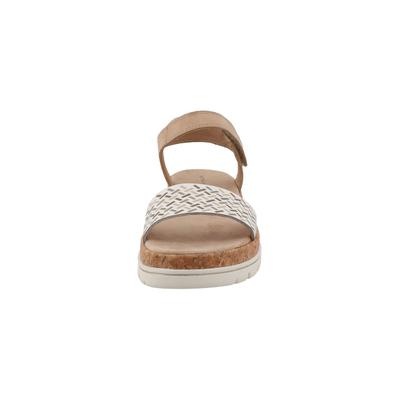 Mules TOM TAILOR "Tom Tailor Flat Sandals - Mules", Damen, Gr. 37, braun (sand), Polyester, Schuhe