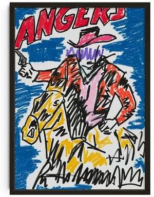 Uplift Treasures Mid Century Abstract Japanese Art Canvas Poster 28 8.27 11.81in No Frame