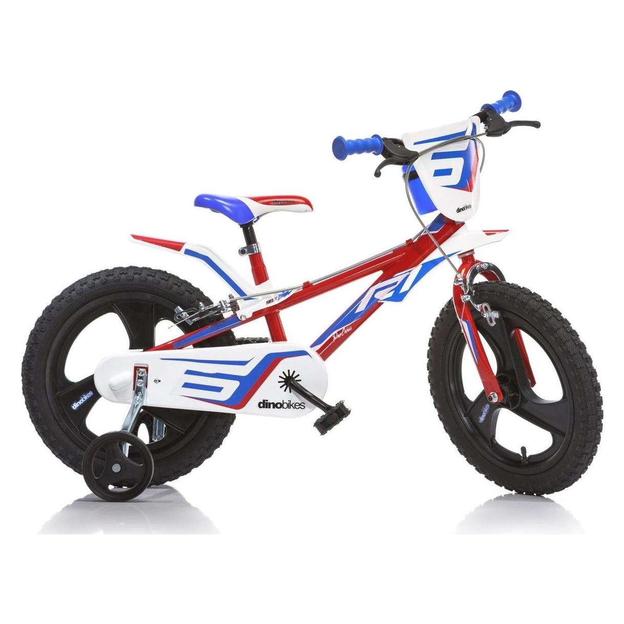 Dino Bikes Kubisport Rowerek Dziecięcy 16 Cali R1 Sport Czerwony Hamulec (16") (53366748)