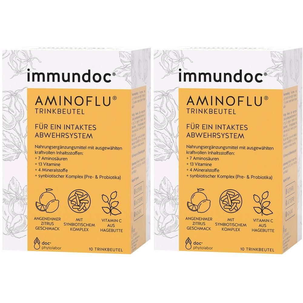 Immundoc Aminoflu+Probiotika Trinkgranulat x2 2x10 St Pulver