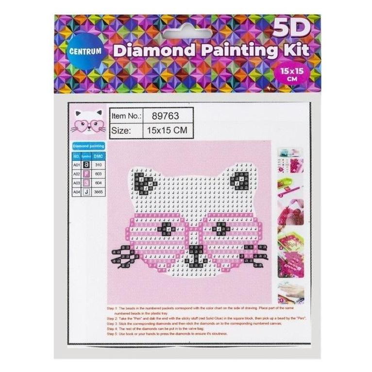 Panta Plast 5D-Diamantmosaik - Katze 15x15 89763 (58216839)