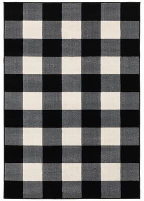 Style Haven The Gray Barn Told Gait Gingham Checker Area Rug