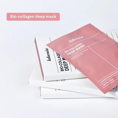 Uplift Picks Bio Collagen Real Deep Hydrating Overnight Hydrogel Face Mask 12 Pcs