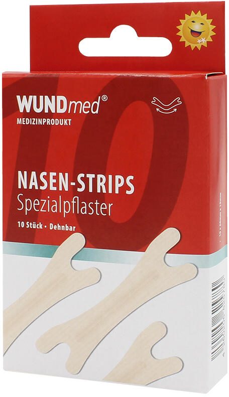 WUNDmed® Nasen-Strips beige 10 St. 02-096