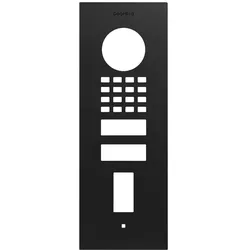 DoorBird D1101FV Fingerprint 50 Unterputz Frontblende – Graphitschwarz