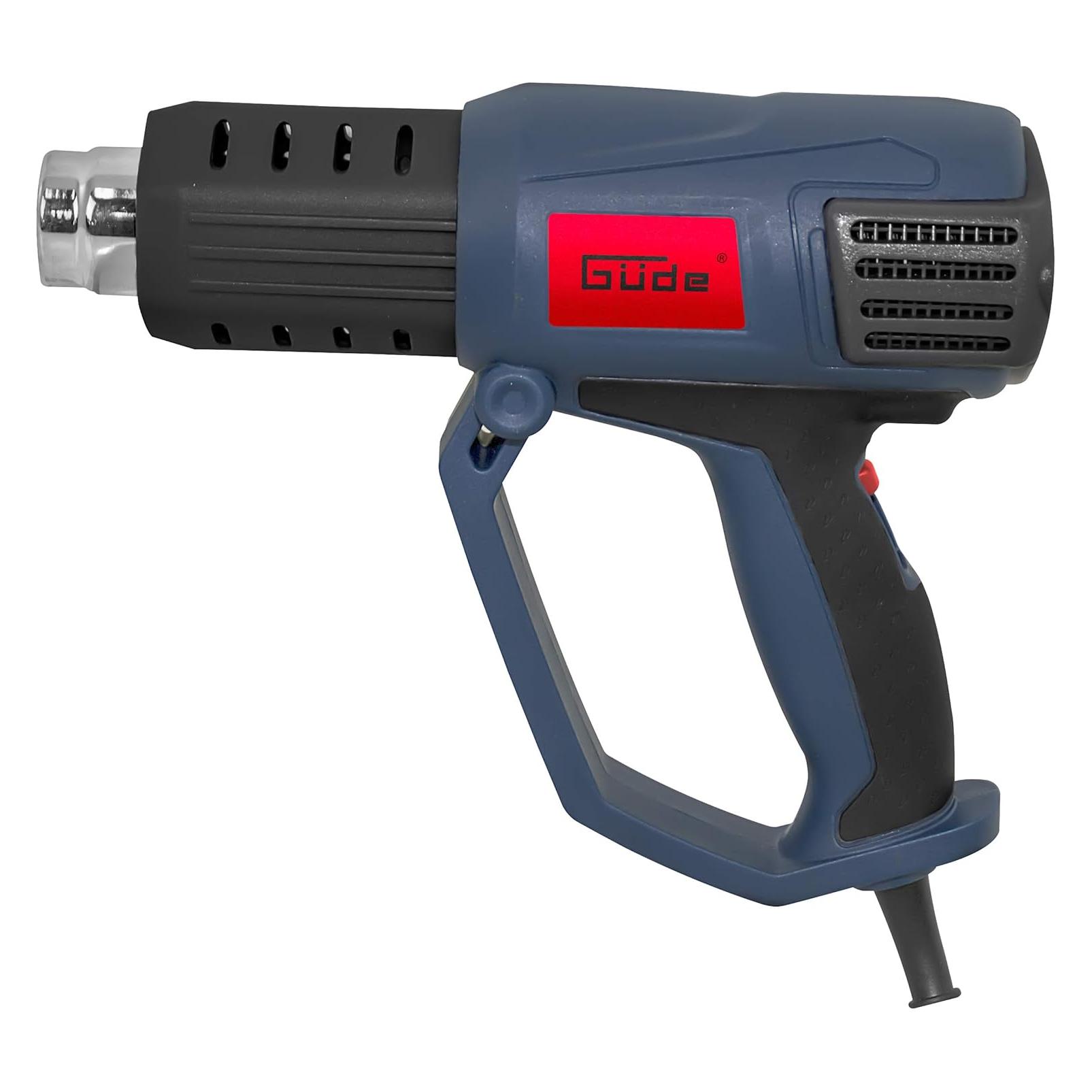Güde Heissluftgebläse " HLG 600-2000 " mit Softgrip - inkl. drei Düsen (58190)