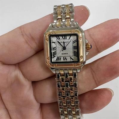 Friendly Fresh Finds Luxury Gold Stainless Steel Ladies Fashion Quartz Watch With Bracelet silver Gold