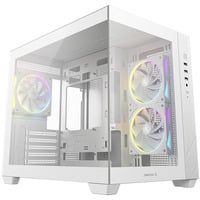 DeepCool CG330 3F WH, Tower-Gehäuse weiß, Panorama-Design
