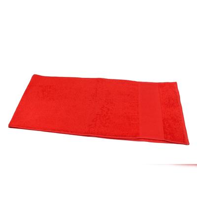 Sensepura Fitness Handtuch Baumwolle 30x150 cm | Sporthandtuch rot