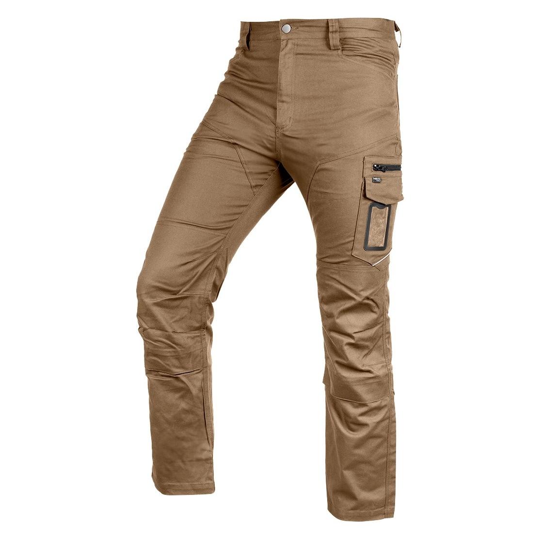 Topex Mix&Match Arbeitshose, Canvas, braun, Grösse M (M) (81-287-1-M)