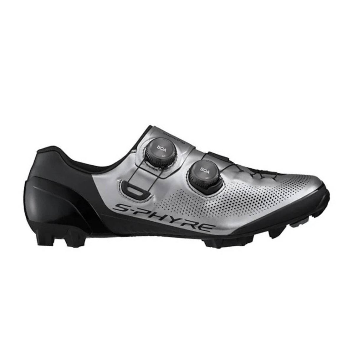 Sapatilhas Shimano S-PHYRE SH-XC903 Cinza Preto Edição Limitada, Tamanho 48 - EUR Unisex