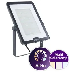 Philips Leistungsstarker LED-Scheinwerfer BVP169 LED210/830 180W IP65 Farbtemperatur einstellbar von warm bis kalt