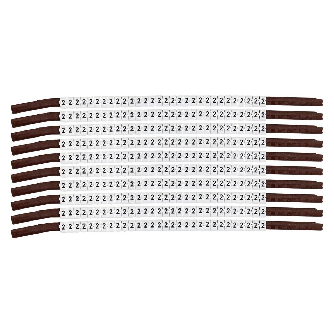Brady ClipSleeve Kabelkennzeichnungen, Grösse 15 (133902)