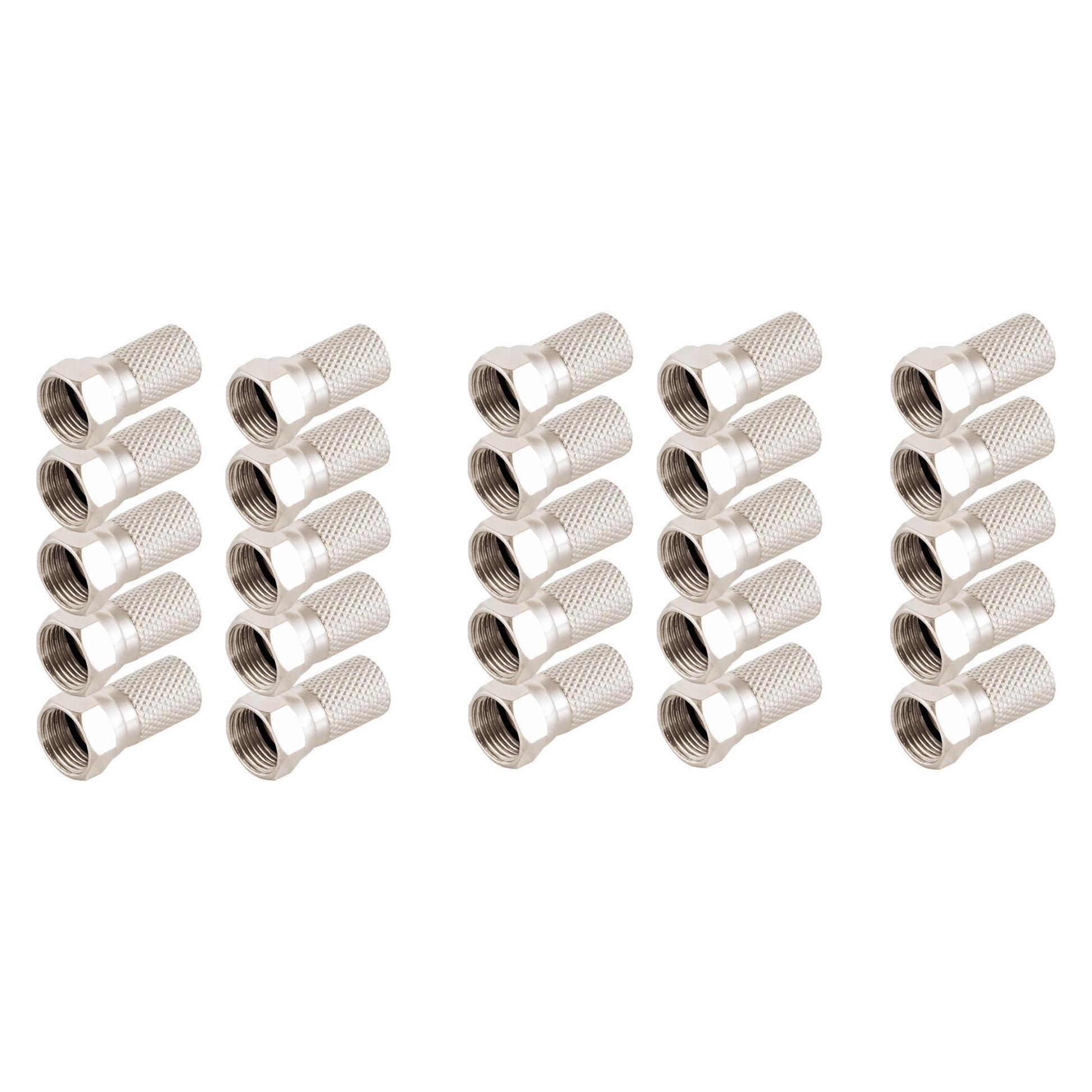 Shiverpeaks S/CONN maximum connectivity F-Stecker 7,5---mit grosser Mutter (Antennenkabel) (85010-R-SET25)