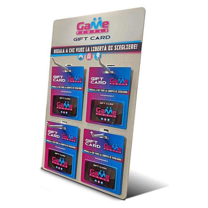 Altri Espositore da Banco per Gift Card GamePeople (ACPE0003)