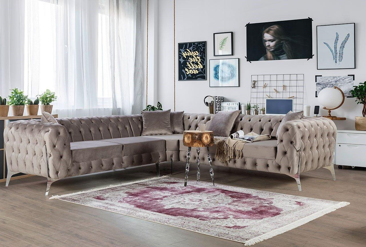 AEA Chesterfield hoekbank voor volwassenen