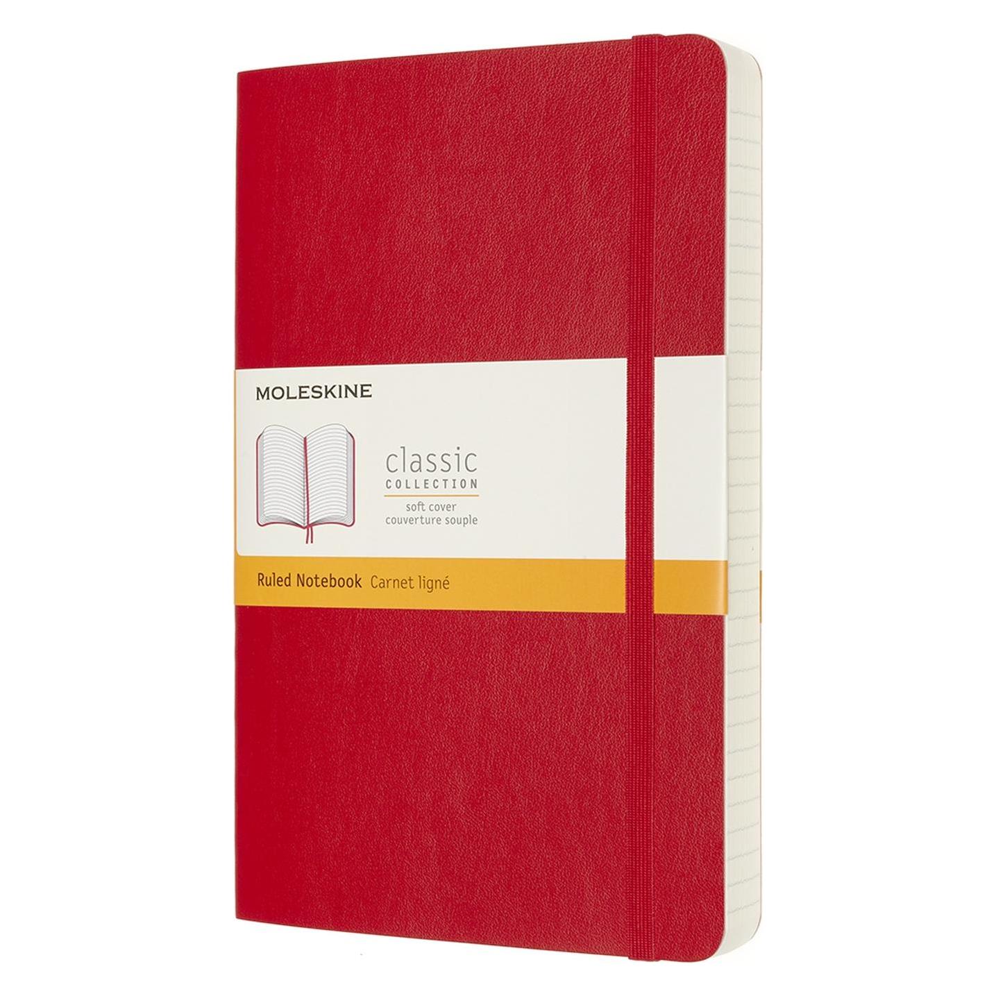 Moleskine Notizbuch SC L/A5 (A5, Liniert, Weicher Einband) (606211)