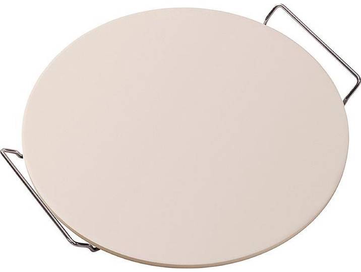 Krumble Pizzasteen BBQ / Pizzasteen oven / Pizzaplaat / Pizzasteen rond / Pizza baksteen / Pizzaplaat - Diameter 30\,5 cm