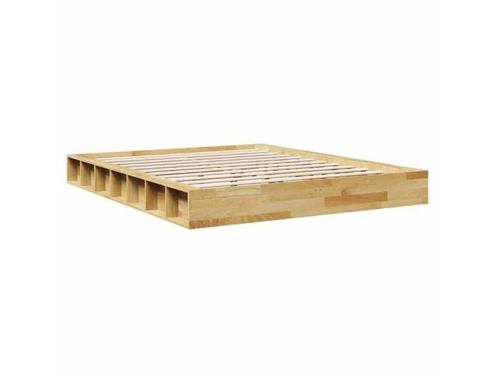 Lit bois - MANGO - Cadre de lit/double places - sans matelas - 140x190 cm - bois massif de chêne LV4021