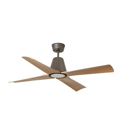faro barcelona TYPHOON M LED LED-Ventilator braun/Holz
