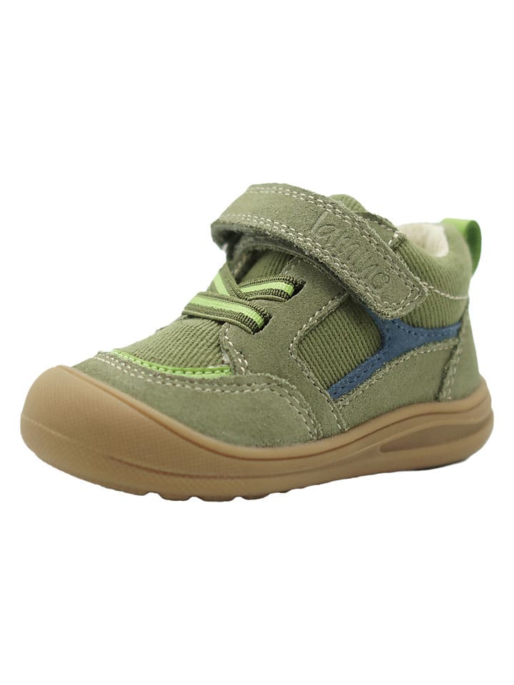 lamino Leder-Lauflernschuhe in Khaki - 24