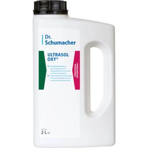 Dr.Schumacher Desinfektionsmittel Ultrasol Oxy, für Flächen und Instrumente, ohne Alkohol, Flasche 2 Liter