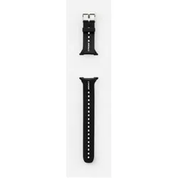 Cressi Leonardo Watchband (Edelstahl, Kautschuk), Uhrenarmband, Schwarz