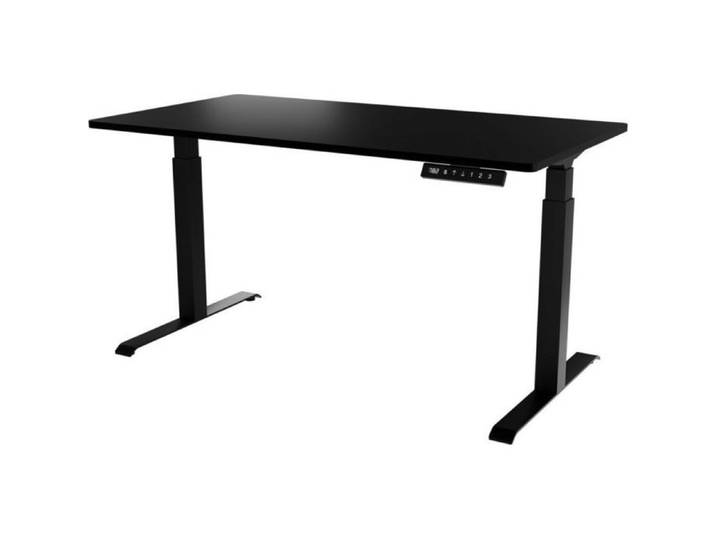 Bureau - Cama meble - Réglage électrique - 150x80 cm - Noir - Design contemporain