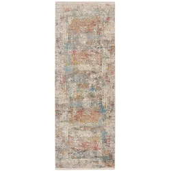 Läufer Farina 80 x 250 cm Mischgewebe Bunt