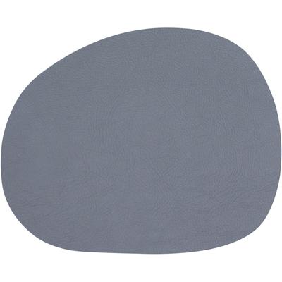 Platzset AIDA RAW "Buffalo", grau, B:33,5cm H:50mm L:41cm, Platzsets, 95 % Recycelleder