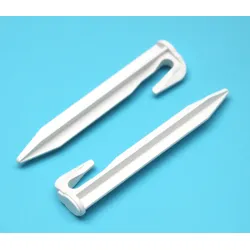 BIO Haken abbaubare Nägel kompatibel für Herkules ® Kabel Befestigung verrottende Heringe auflösende Erdanker - HQ BIO, Stück: 500