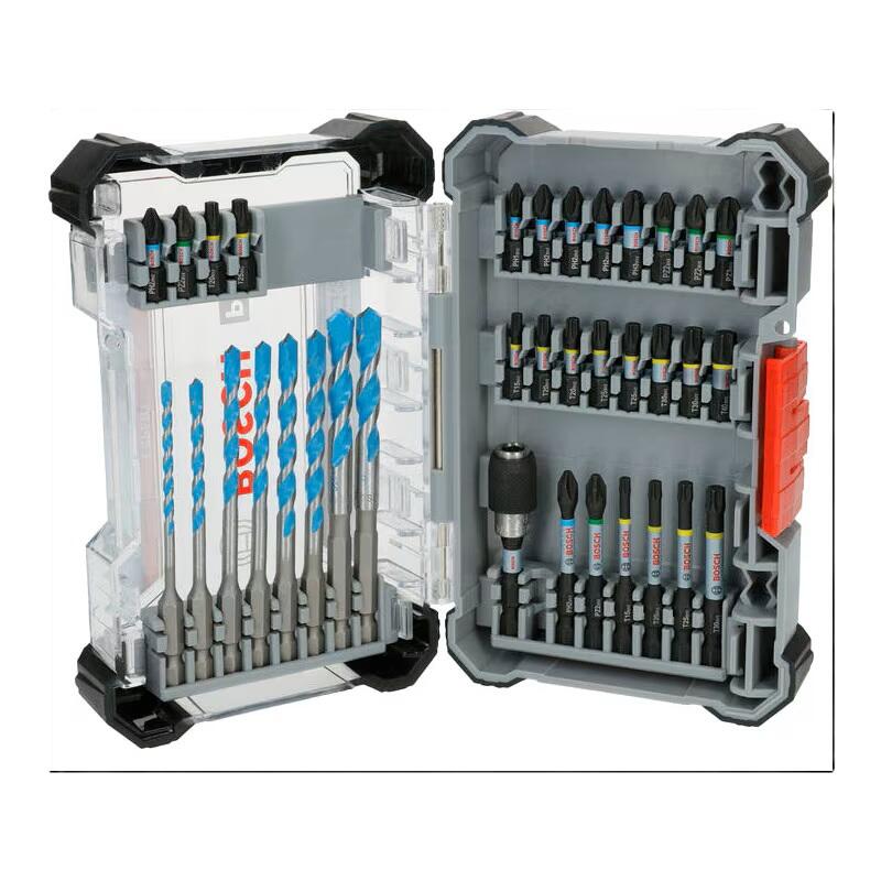 BOSCH Bohrer- und Bit-Set PRO Impact Mixed 35-teilig 2608522518