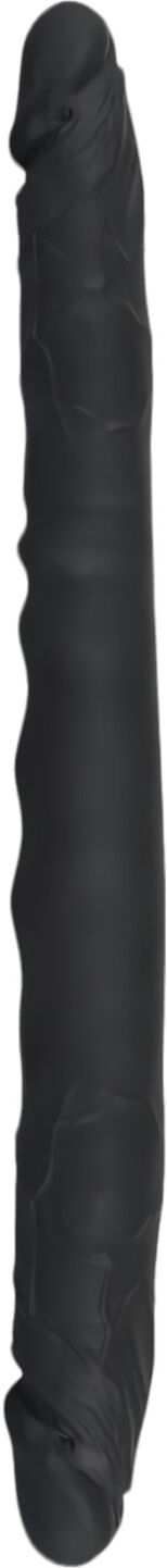 Bad Kitty - silicone double dildo (black)