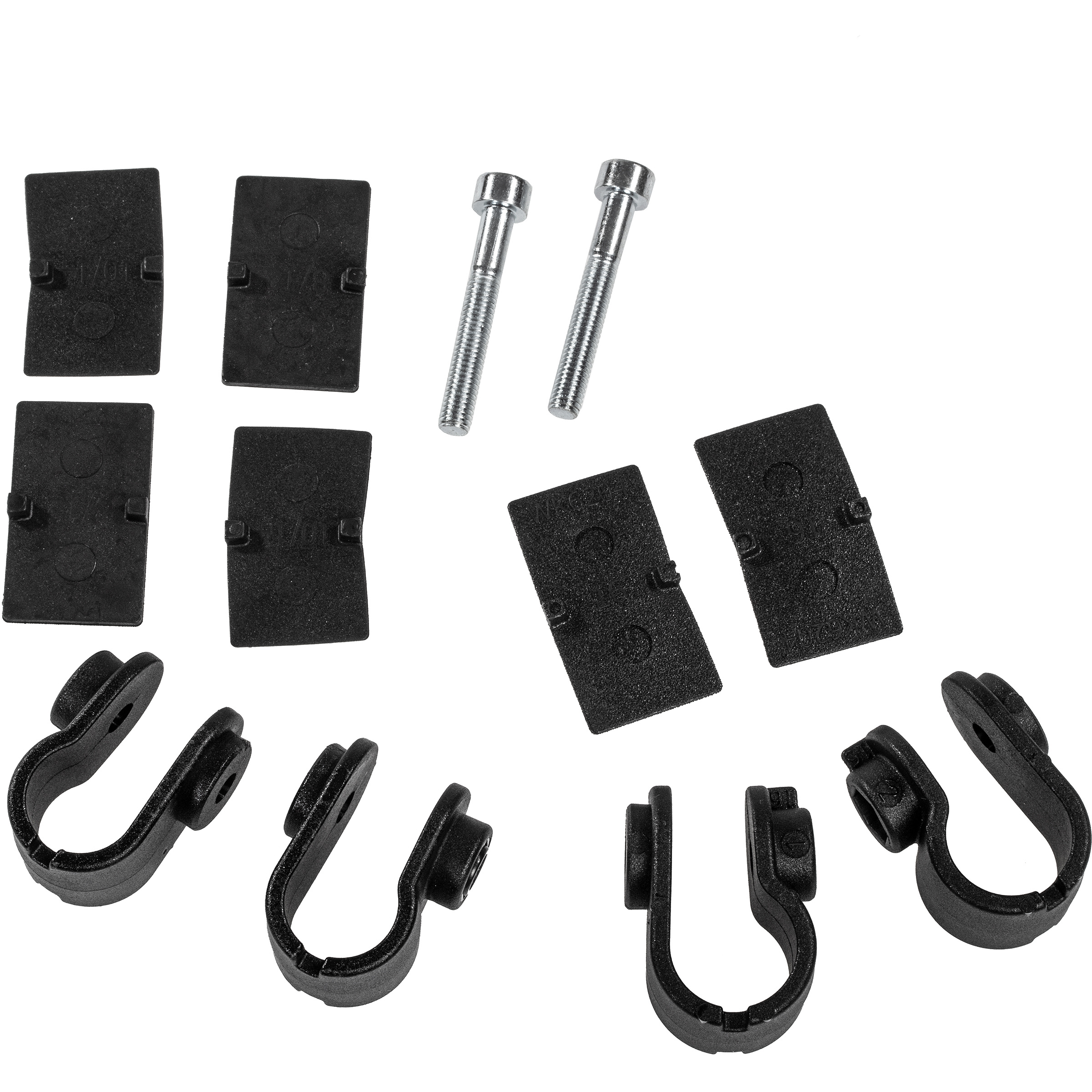 Ortlieb QL3.1 Schellen Fahrradtaschen schwarz Größe 11-16mm