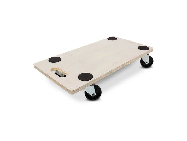 Transportroller Hellbraun-Schwarz