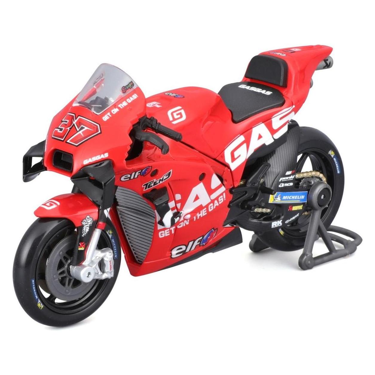 Maisto MotoGP 1/18 GasGas #37 Fernandez 2023 (36392-37)
