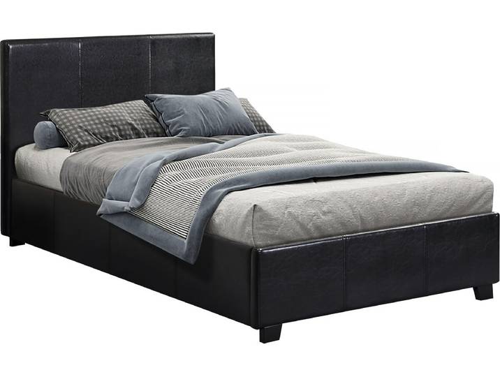 Lit avec coffre Carla - 90 x 190 cm - Noir