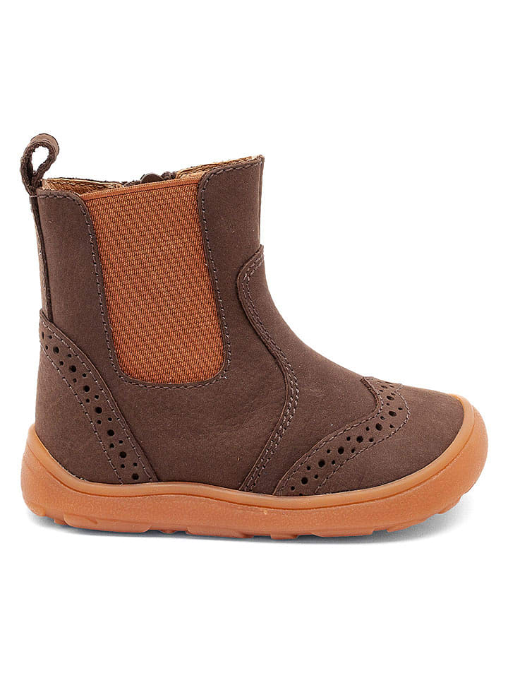 bisgaard Leder-Chelsea-Boots in Braun - 30