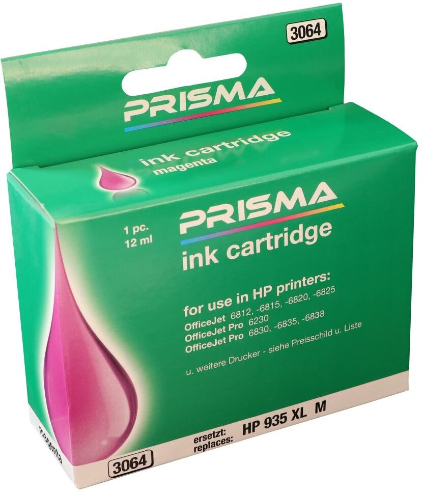 PRISMA 3064 Druckerpatrone für HP Tintenstrahldrucker, color, 12 ml
