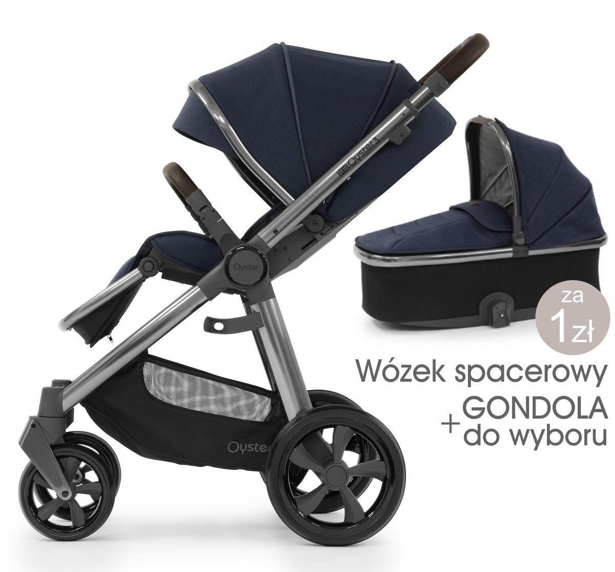 Kinderwagen Oyster 3 - Twilight, marineblau