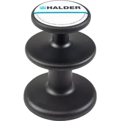 HALDER Magnethalter schwarz